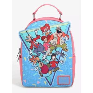 Loungefly Disney Goof Troop Group Portrait Mini Backpack